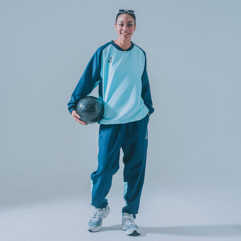 Old Jeans+5 ウーブンロングパンツ